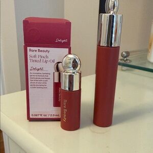 Rare Beauty Soft Pinch Tinted Lip Oil - Rich Red Delight Small and Large size
